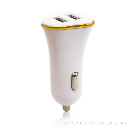 Senmei standard quality universal portable usb cell phone charger,mobile travel car charger